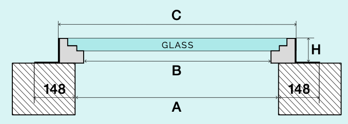 Schema Glassfloor Chrome